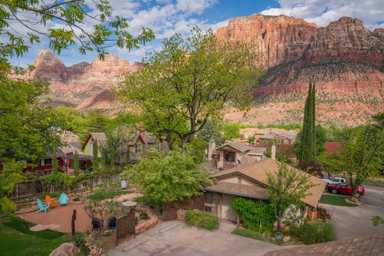 Red Rock Inn Cottages Springdale Exterior foto